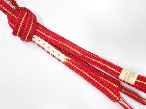 未使用品　正絹　手組帯締め